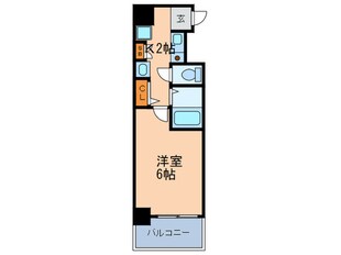 エスリ－ド東天満第２(507)の物件間取画像